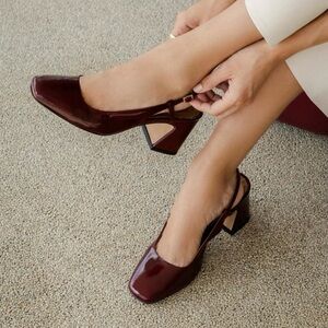 Bobbies Maddie Slingback Heels